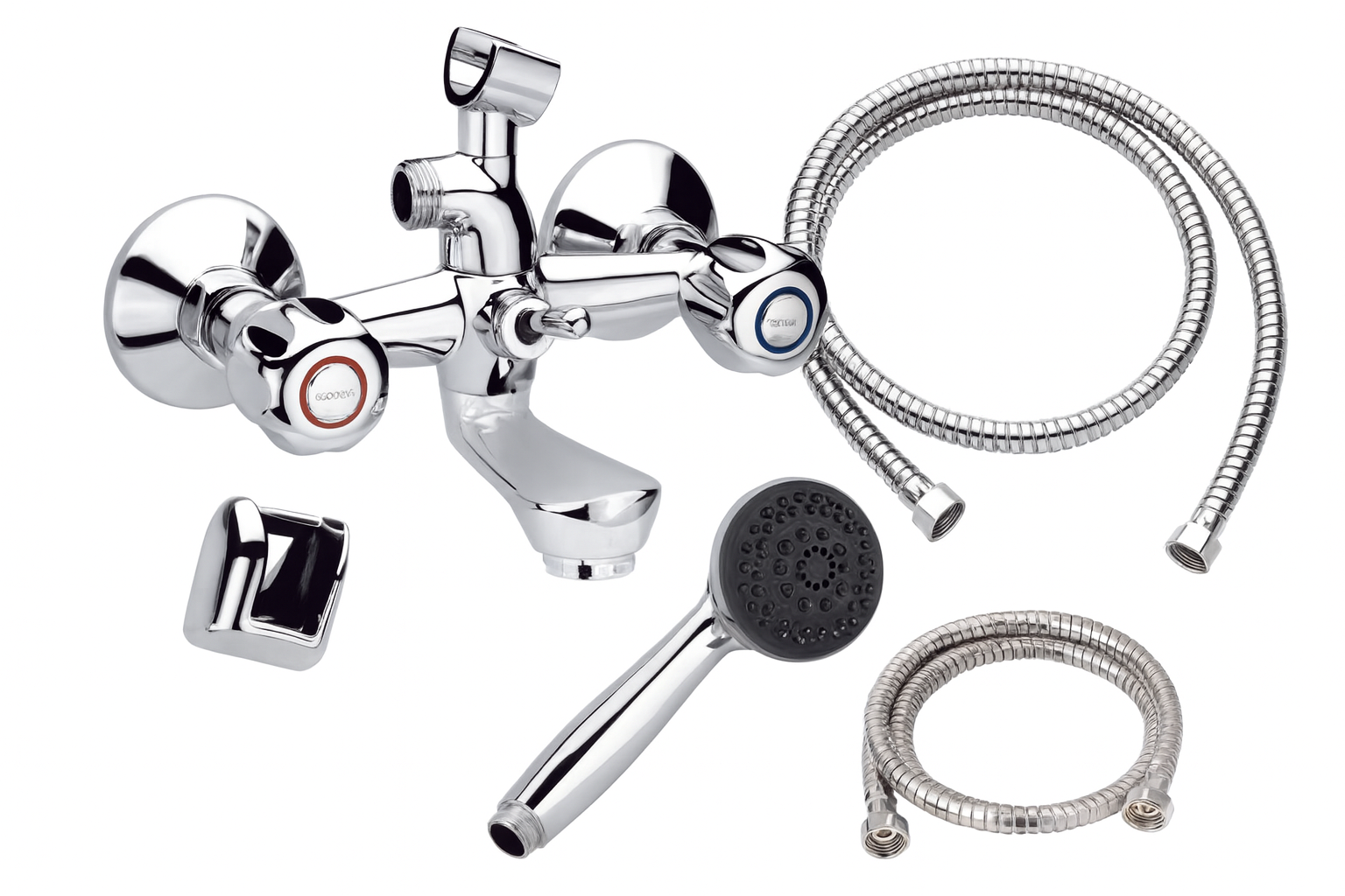 Kit complet mélangeur bain-douche