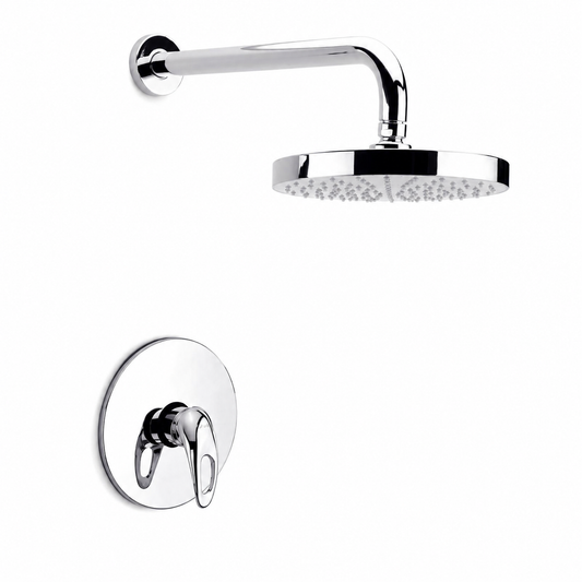 Kit Mitigeur Douche Encastré SOPAL Série Djerba 06CWA04 — Cartouche Céramique Ø40mm Chromé NF EN ISO 1456 Design Épuré | SQES Tunisie