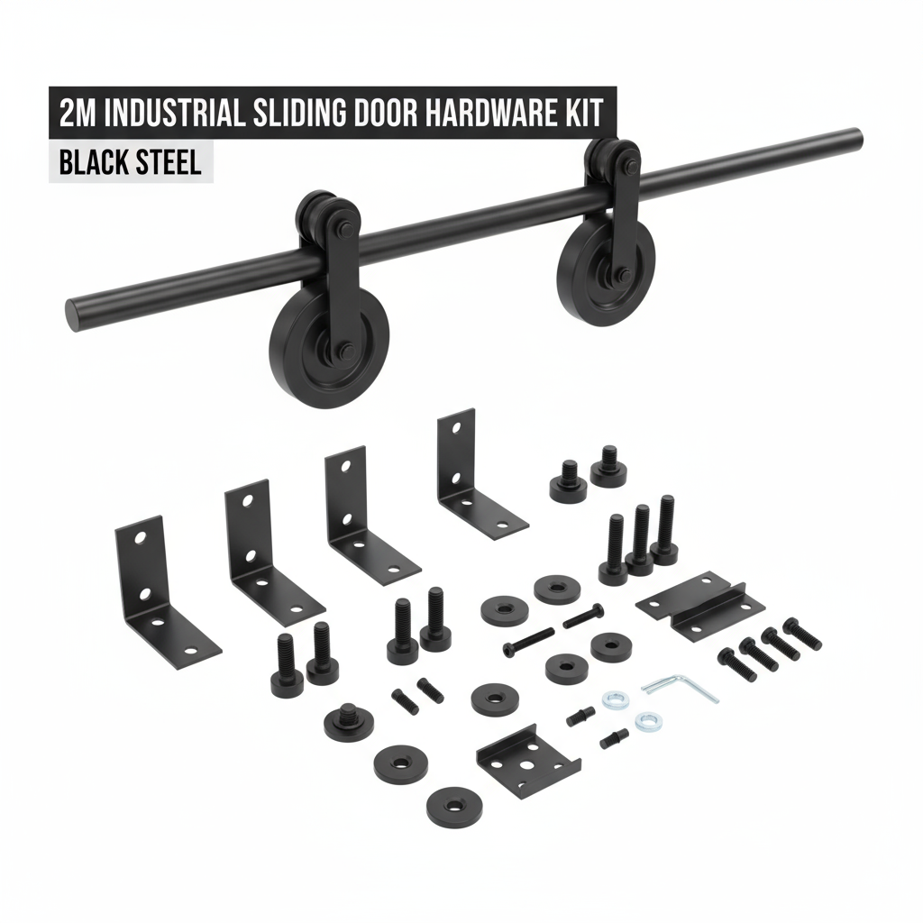 Kit Rail Porte Coulissante 2M