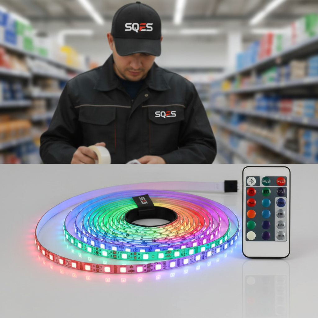 Kit Ruban LED RGB 5m avec Télécommande