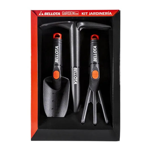 Kit 3 Outils Jardinage BELLOTA - Mini Pelle Fourche Binette