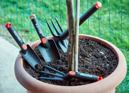 Kit 3 Outils Jardinage BELLOTA - Mini Pelle Fourche Binette