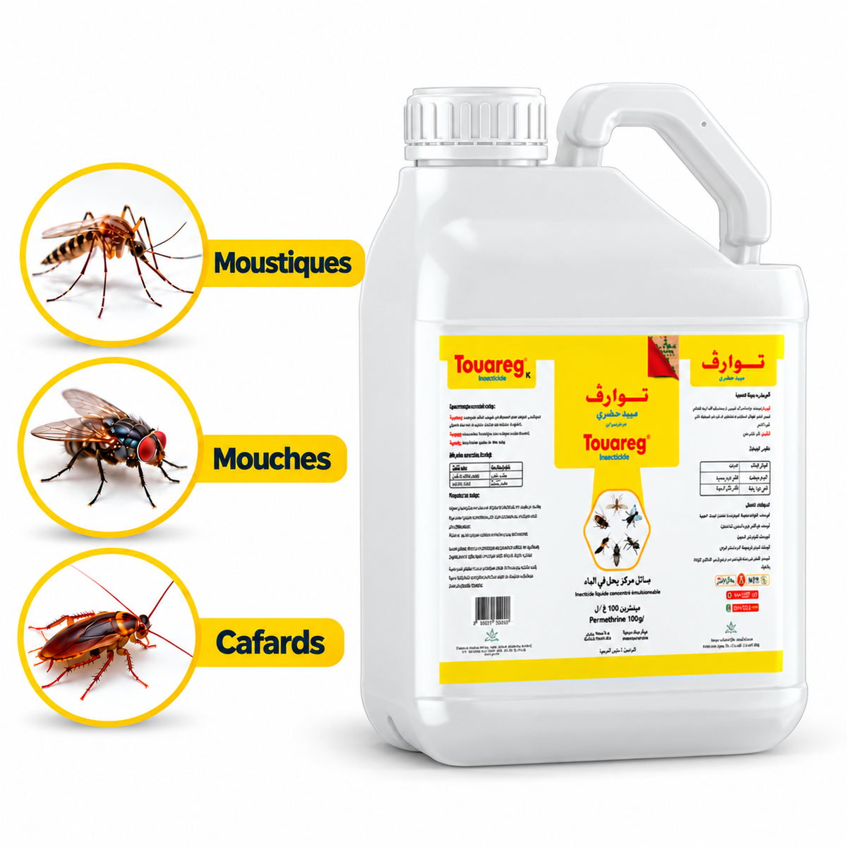 TOUAREG LTH – Insecticide concentré – 5 L