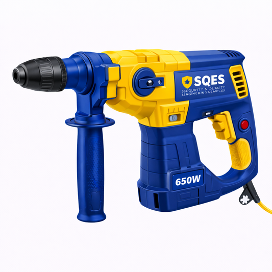 Location de marteau perforateur 650W professionnel pour béton et démolition en Tunisie | SQES