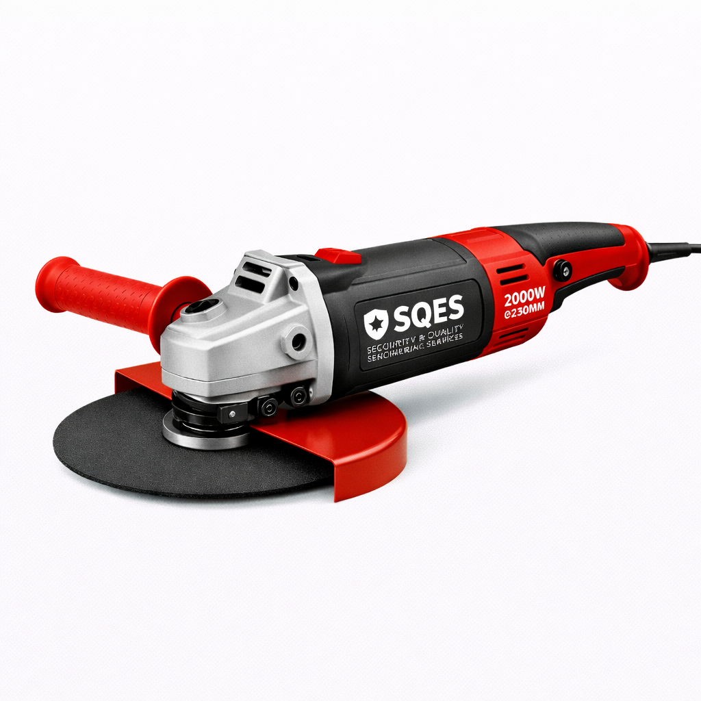 Location de meuleuse 2000W 230MM professionnelle pour couper et meuler métal et béton en Tunisie | SQES