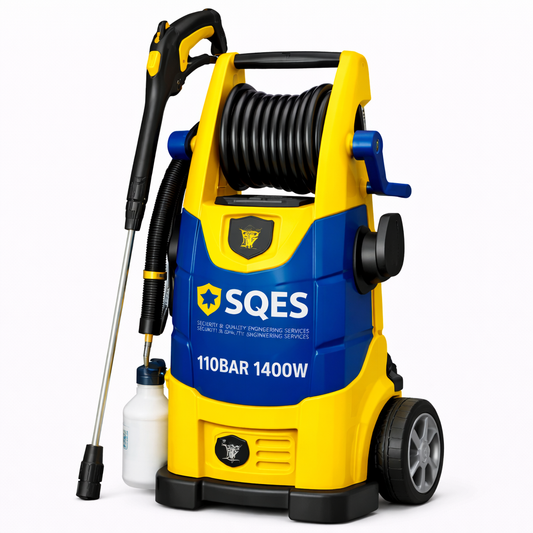 Nettoyeur haute pression 1400W 110 bars 1595 PSI débit 5,6L/min arrêt automatique terrasses véhicules façades – Location à la journée | SQES Tunisie
