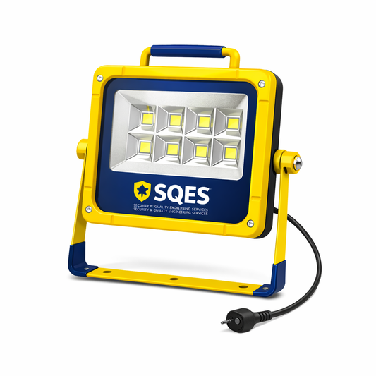 Location de projecteur de chantier professionnel pour éclairage travaux en Tunisie | SQES