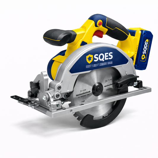 Scie circulaire filaire 1400W lame 185mm 4800 tr/min coupe 65mm à 90° 44mm à 45° biseau réglable menuiserie chantier – Location à la journée | SQES Tunisie
