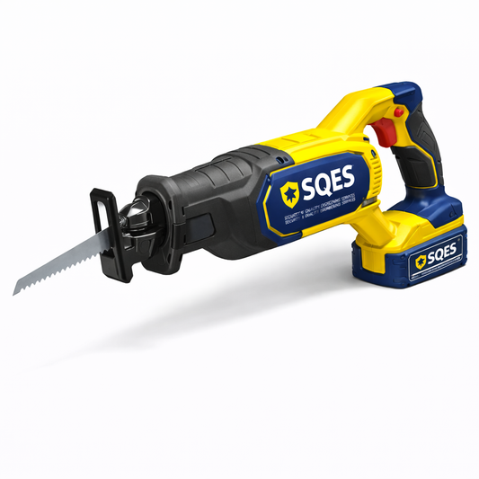 Scie sabre 900W vitesse variable 0-3000 tr/min profondeur coupe 115mm course lame 30mm démolition élagage – Location à la journée | SQES Tunisie
