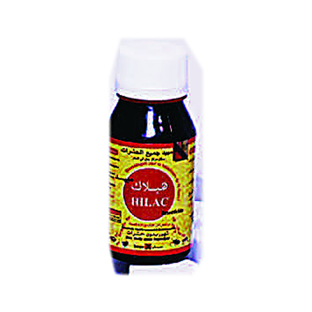 HILAC LTH insecticide concentré 60 ml – flacon d’origine du catalogue fabricant, vue de face sur fond blanc – SQES Tunisie