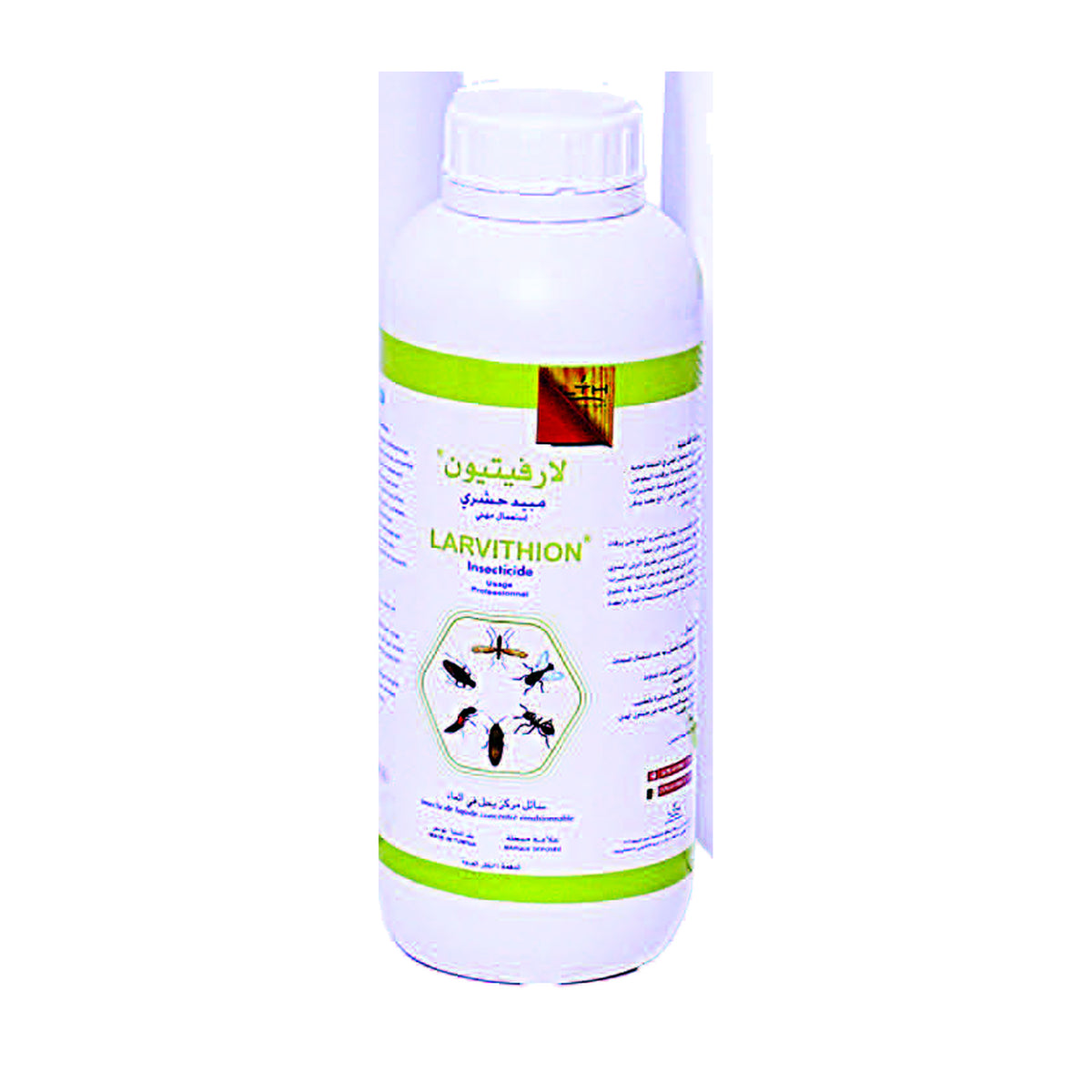 LARVITHION EC LTH – insecticide larvicide flacon 1 L, emballage fabricant sur fond blanc – SQES Tunisie