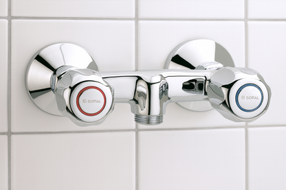 Mélangeur Salakta douche installé
