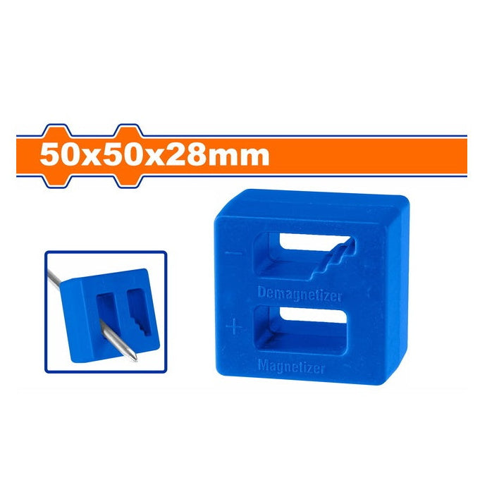 Aimanteur Démagnétiseur Tournevis WADFOW WKM1601 - 50x50x28mm
