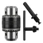 Mandrin à clé 13 mm avec clé et adaptateur ADEGSO AD-30123 — 3PCS Keyed Chuck Set pour perceuse compatible | SQES Tunisie

