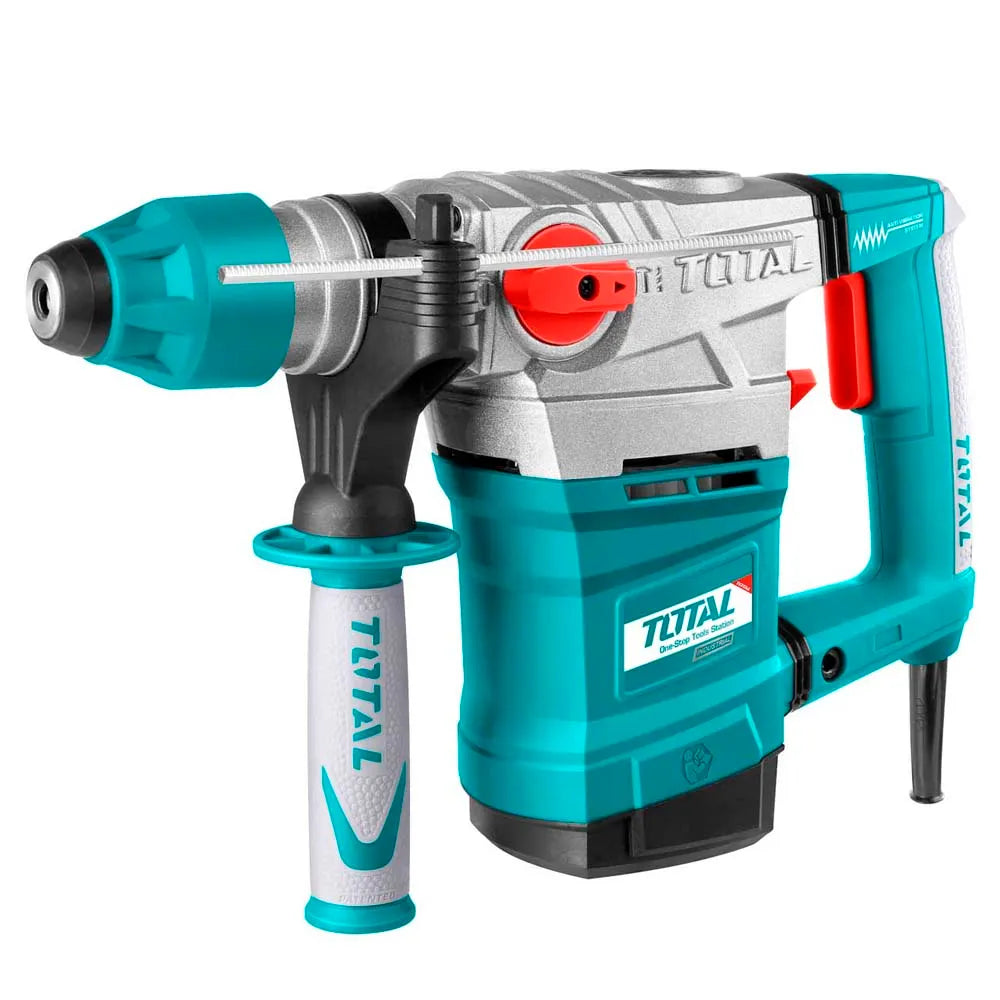 Marteau Perforateur TOTAL TH118366 SDS+ 1800W 7J Ø36mm Béton 4200bpm Kit 3 Forets 2 Burins — SQES Tunisie
