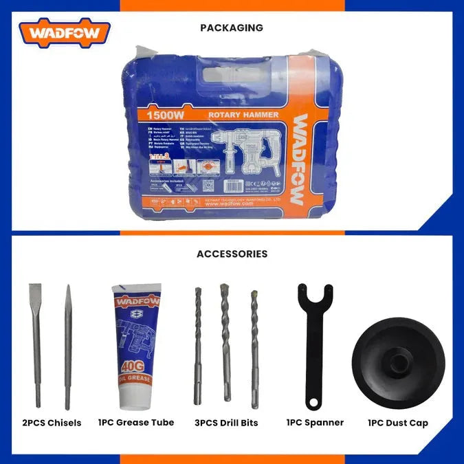 Marteau perforateur - Sds+ 1500 W - SQES
