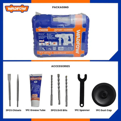 Marteau perforateur - Sds+ 1500 W - SQES