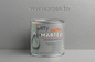 Oxifer Martelé – Laque Métallisée à Effet Martelé - Argent - 750 ml