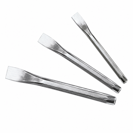 Burins de Mécanicien Profil Hexagonal 60CRV Maxpower — 175x18mm 200x20mm 250x22mm 300x25mm | SQES Tunisie
