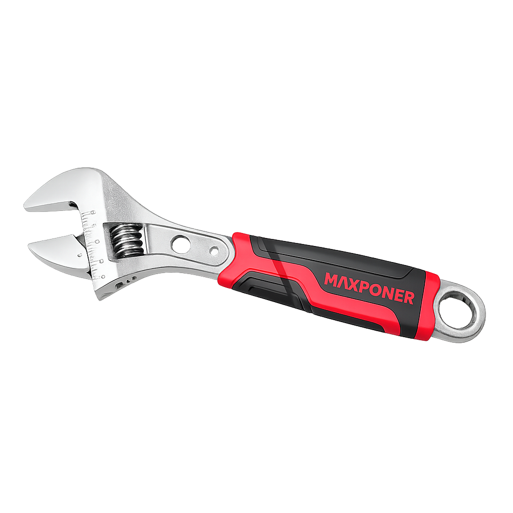 Clés à Molette Gainées Multi-fonctions DIN3117 CRV Maxpower — 6'' 150mm 10'' 250mm 12'' 300mm | SQES Tunisie
