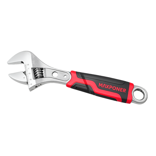 Clés à Molette Gainées Multi-fonctions DIN3117 CRV Maxpower — 6'' 150mm 10'' 250mm 12'' 300mm | SQES Tunisie
