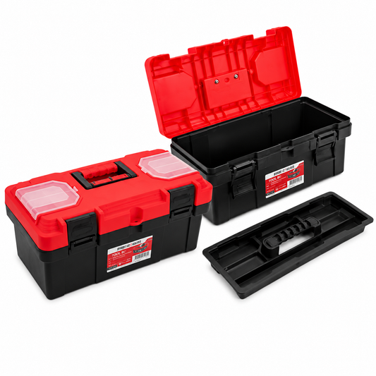 Boîte à Outils Plastique PP Solide 400×200×200mm Maxpower M08162 | SQES Tunisie
