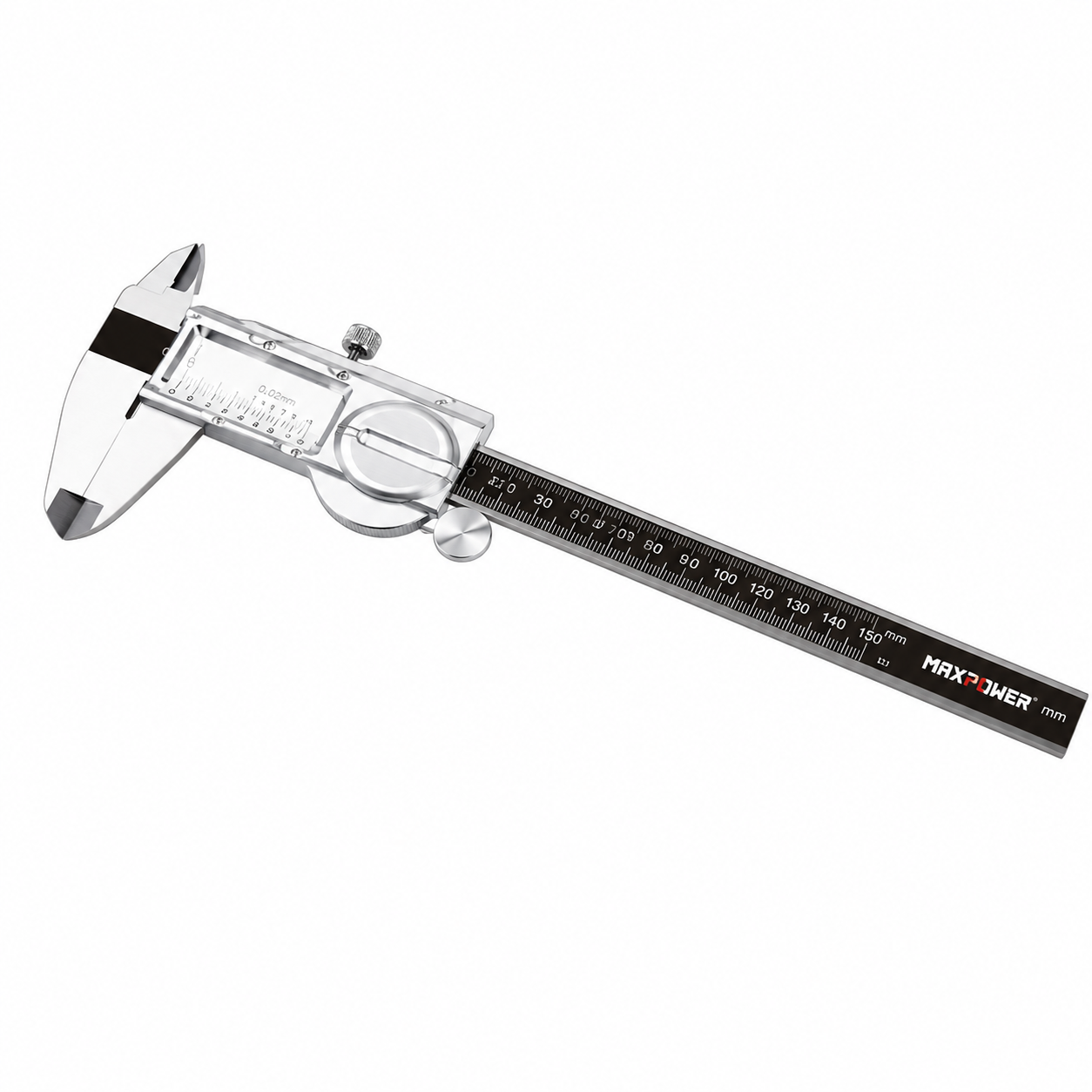 Pied à Coulisse INOX Digital 150MM 0,01MM IP54 Maxpower M26629 | SQES Tunisie
