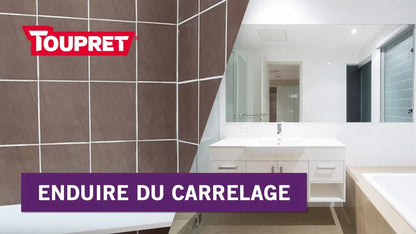 Mastic Faience - Enduit de Lissage TOUPRET TX 230 – Intérieur et extérieur - SQES