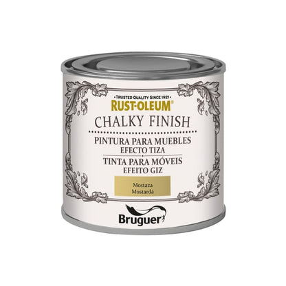 Peinture à la Craie Rust-Oleum Chalky Finish 125ml Moutarde - Patinage