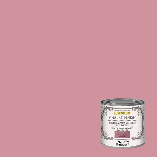 Peinture à la Craie Rust-Oleum Chalky Finish 125ml - Patinage - Rose