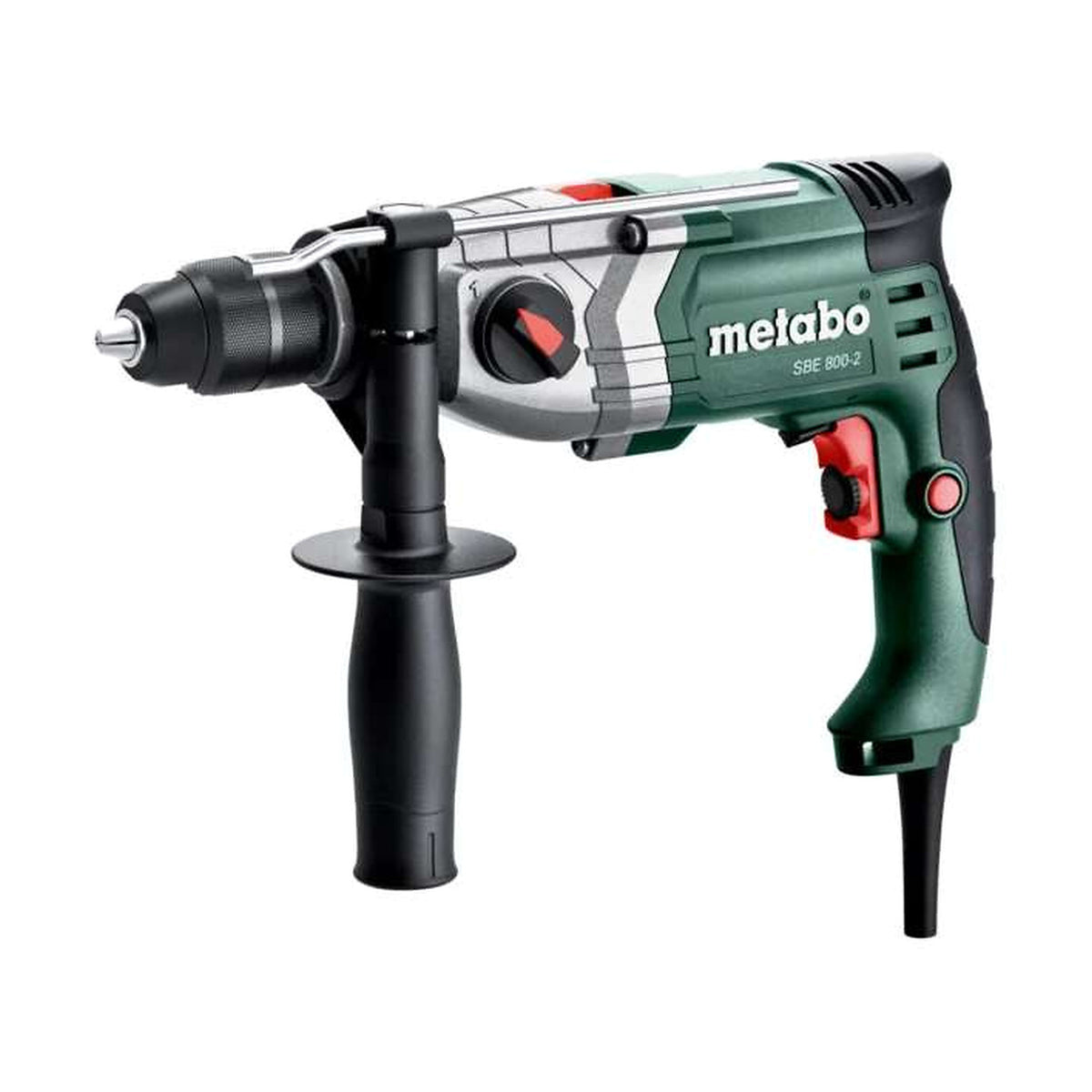 Perceuse à percussion Metabo SBE 850, référence 601744000 – photo réelle sur fond blanc, 1254 × 1254 px, SQES Tunisie
