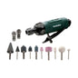 Meuleuse droite pneumatique Metabo DG 25 Set avec meules, référence 604116500 – photo réelle sur fond blanc, 1254 × 1254 px, SQES Tunisie