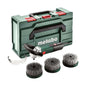 Lustreuse ponceuse METABO PE 15-25 Set avec brosses, référence 615250500 – photographie réelle du produit et accessoires, fond blanc 1254 × 1254 px, SQES Tunisie
