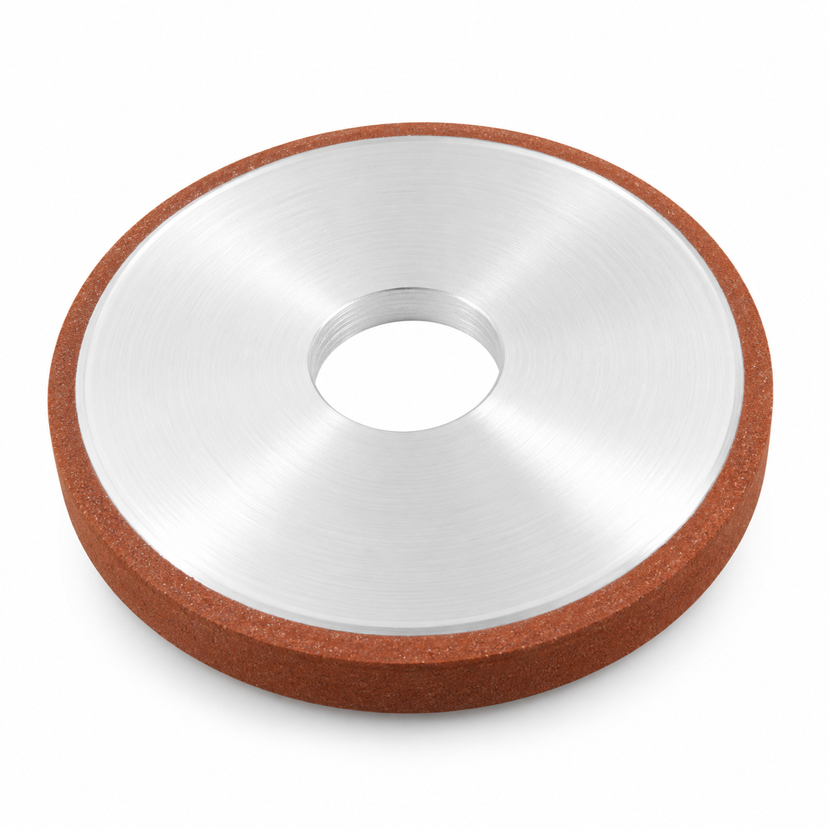 Meule diamant plate au format 150 × 5 × 3 × 32 mm. Consommable diamant pour équipement compatible alésage 32 mm.
