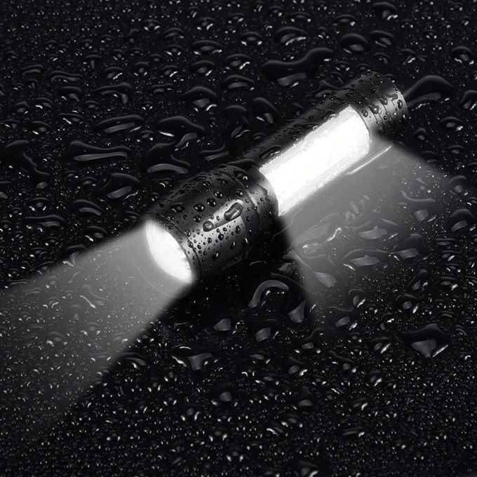 Lampe LED 2 en 1 – Torche & Lampe d'Appoint Rechargeable USB