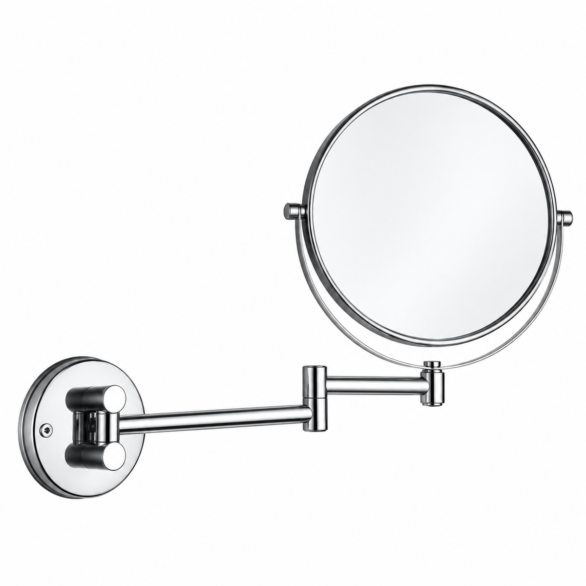 DUXXA Miroir Pivot D/F Rond Chrome P.902 — Accessoire Salle de Bain Réf. 4160AXE12 | SQES Tunisie
