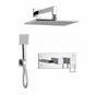 SOPAL Mitigeur Bain/Douche Encastré 3 Sorties Rain Shower Mural Série ZAGHOUAN Réf. 06FWA04 — Inverseur Automatique Verrouillable, Water Saving, Air Power, Energy Saving, Cartouche Céramique Ø35mm, Laiton Chrome, Garantie 5 Ans, Made in Tunisia | SQES Tunisie
