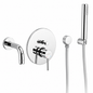 SOPAL Mitigeur de Bain/Douche Encastré Série Bizerte Réf. 06B2A04 — Inverseur Automatique Verrouillable, Air Power, Energy Saving, Water Saving, Cartouche Céramique Ø35mm, Raccordement G1/2", Chromé NF EN ISO 1456, Laiton, Garantie 5 Ans, Made in Tunisia | SQES Tunisie
