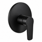 Mitigeur bain encastré OIOLI KING KIDI521/08 finition noire monolevier design intégré élégant salle de bain | SQES Tunisie
