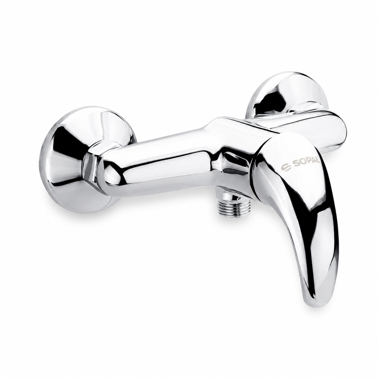 Mitigeur de Douche SOPAL Série Kerkennah 0625A04 — Cartouche Céramique Ø35mm Économie d'Eau Chromé NF EN ISO 1456 | SQES Tunisie
