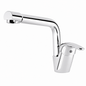 Mitigeur Évier Col de Cygne SOPAL Série Sousse 06CPA04 — Laiton Cartouche Céramique Ø40mm Économie d'Eau 70 000 Cycles Garantie 5 Ans | SQES Tunisie
