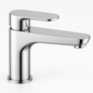 Mitigeur lavabo chrome bec long FRAMO A100 – idéal vasques à poser et lavabos profonds, cartouche céramique, anti-calcaire, fabrication italienne premium
