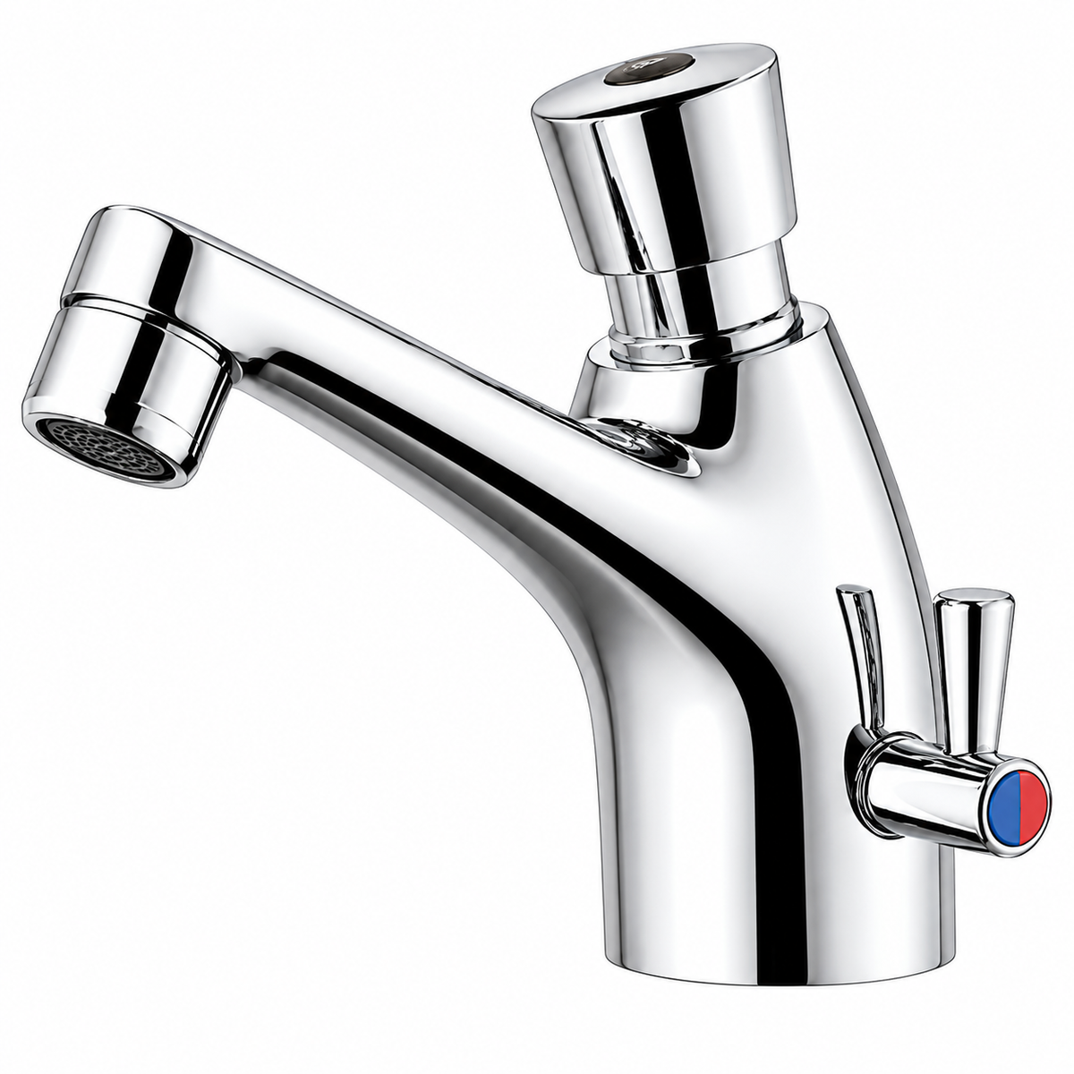 MCM Mitigeur Lavabo Temporisé 9007 — Robinetterie Sanitaire Professionnelle Réf. 854ROB9007 | SQES Tunisie
