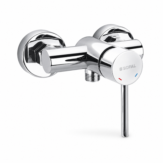 Mitigeur de Toilette SOPAL Série Bizerte 0650A04 — Kit Complet Cartouche Céramique Ø35mm Chromé NF EN ISO 1456 | SQES Tunisie

