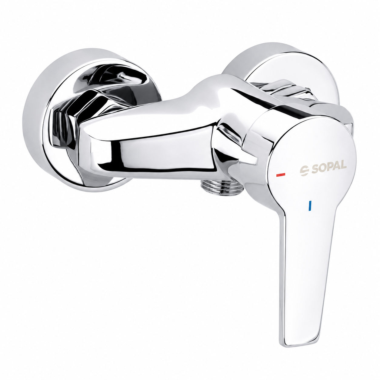 Mitigeur de Toilette SOPAL Série Douz 06ASA04 — Cartouche Céramique Ø40mm Économie d'Eau Chromé NF EN ISO 1456 | SQES Tunisie
