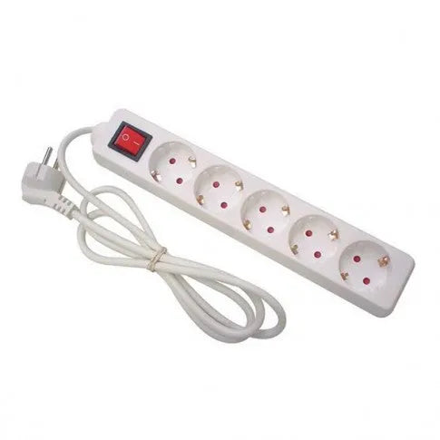Multiprise SOMEF 5 Modules Avec Interrupteur 3M - SQES