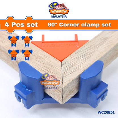 Jeu Pince d'angle - Serre joint 90° - 4 pcs - SQES