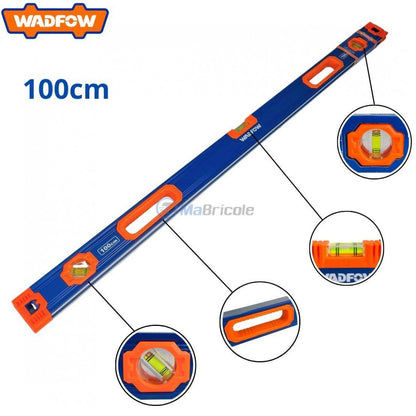 Niveau à Eau en Aluminium – 100 cm & 120 cm (Modèle : WSL1G100)