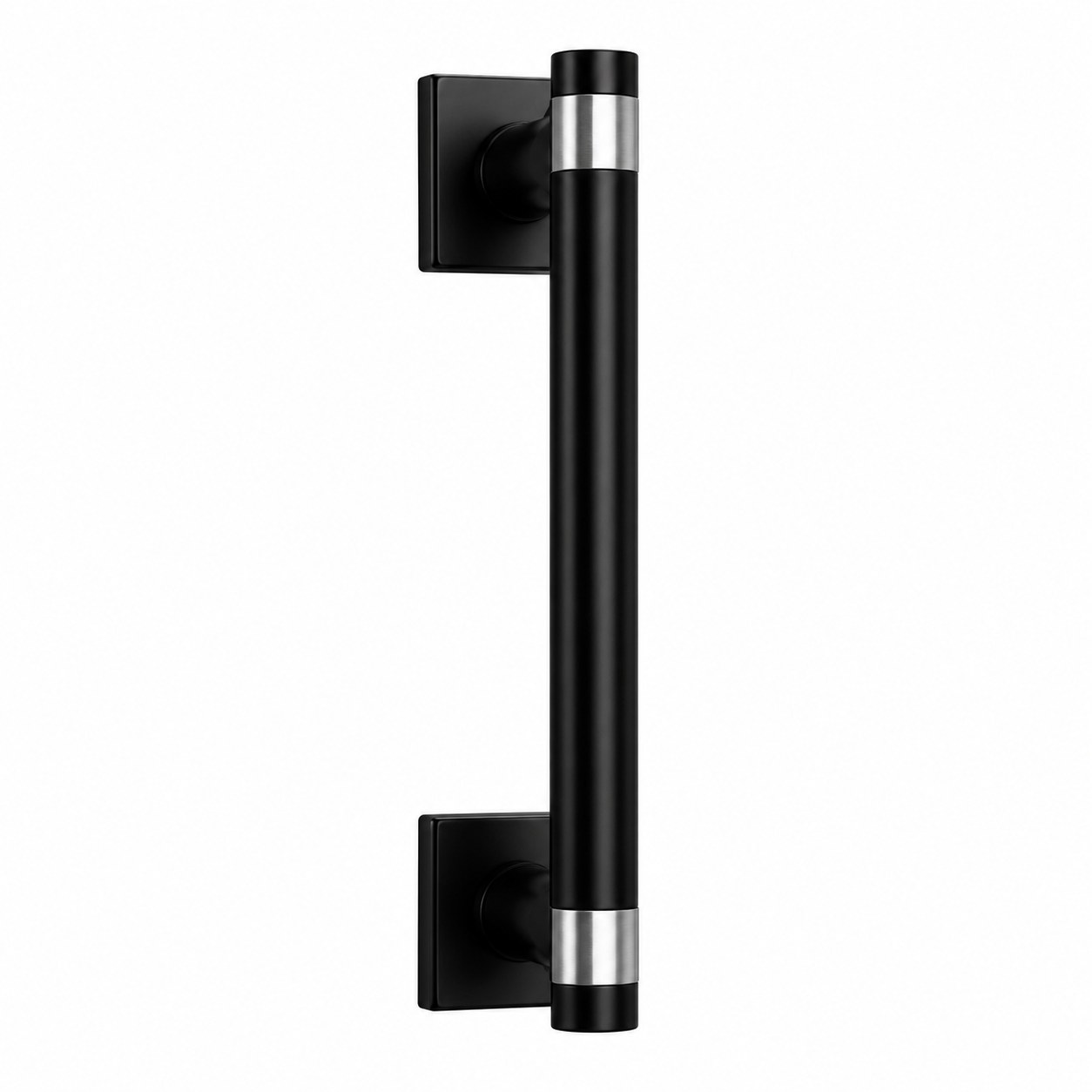 ÖZEN Bâton Maréchal DEM Rond 30 cm – Noir / Noir-Fumé – Poignée de Tirage | SQES Tunisie

