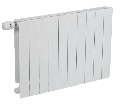 Radiateur Aluminium PLANO 500/80 10 Éléments Blanc -